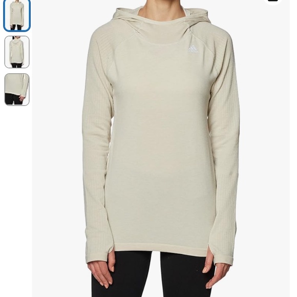 ADIDAS Performance X-City Running Knit Long Sleeve Sweatshirt HEAVILY USED - Picture 11 of 13